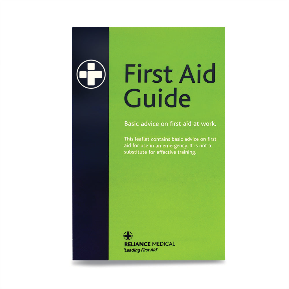 First Aid Guidance Card - G&M Medical Supply