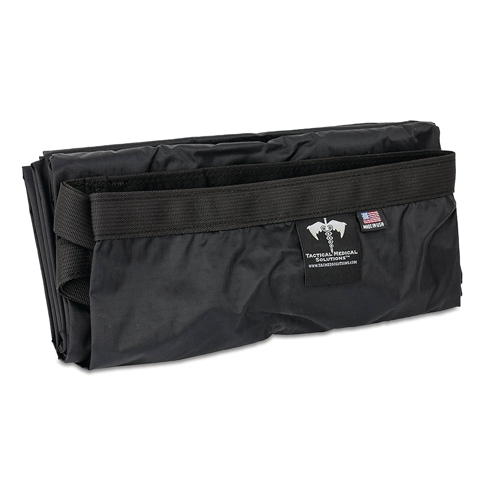 TacMed Ultralight Poleless Litter - Black - G&M Medical Supply