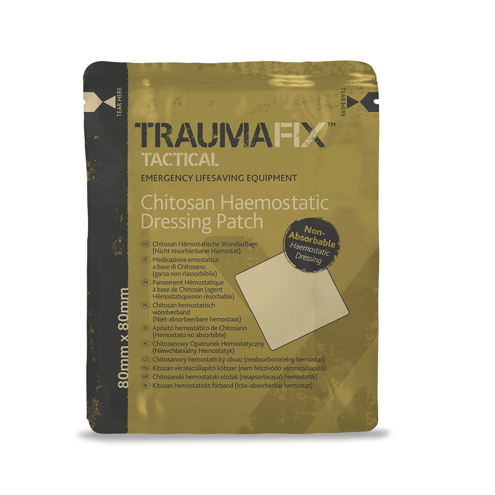 TraumaFix Axiostat 8x8cm Haemostatic Patch - G&M Medical Supply
