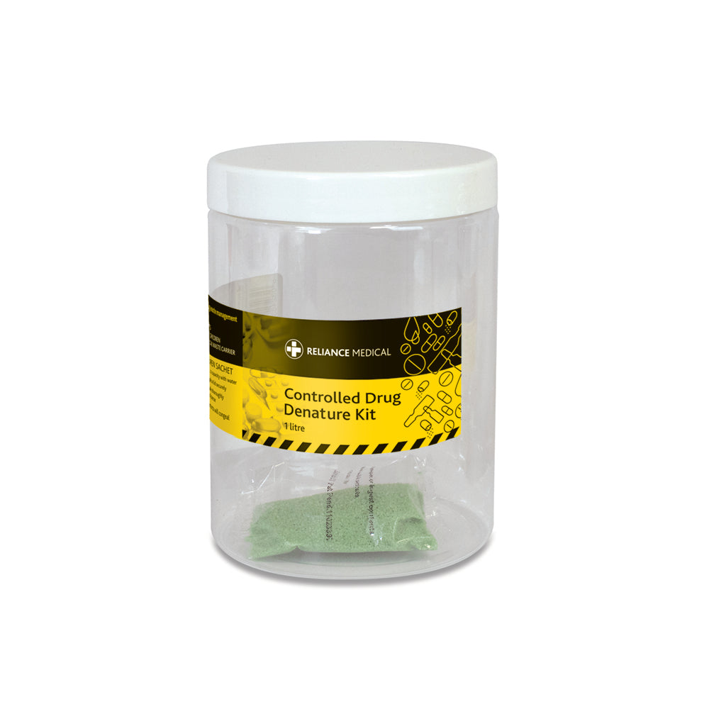 Controlled Drug Denature Kit - 1 Litre - G&M Medical Supply