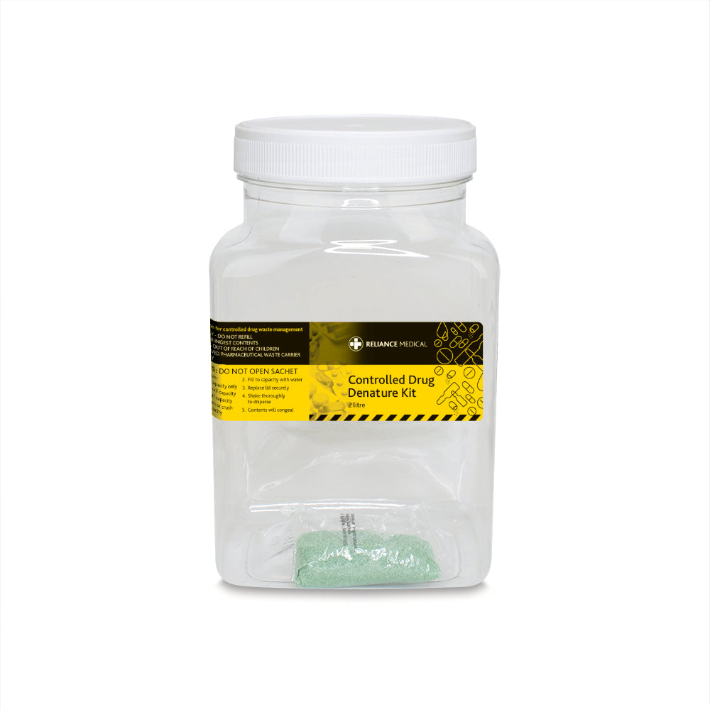 Controlled Drug Denature Kit - 2 Litre - G&M Medical Supply