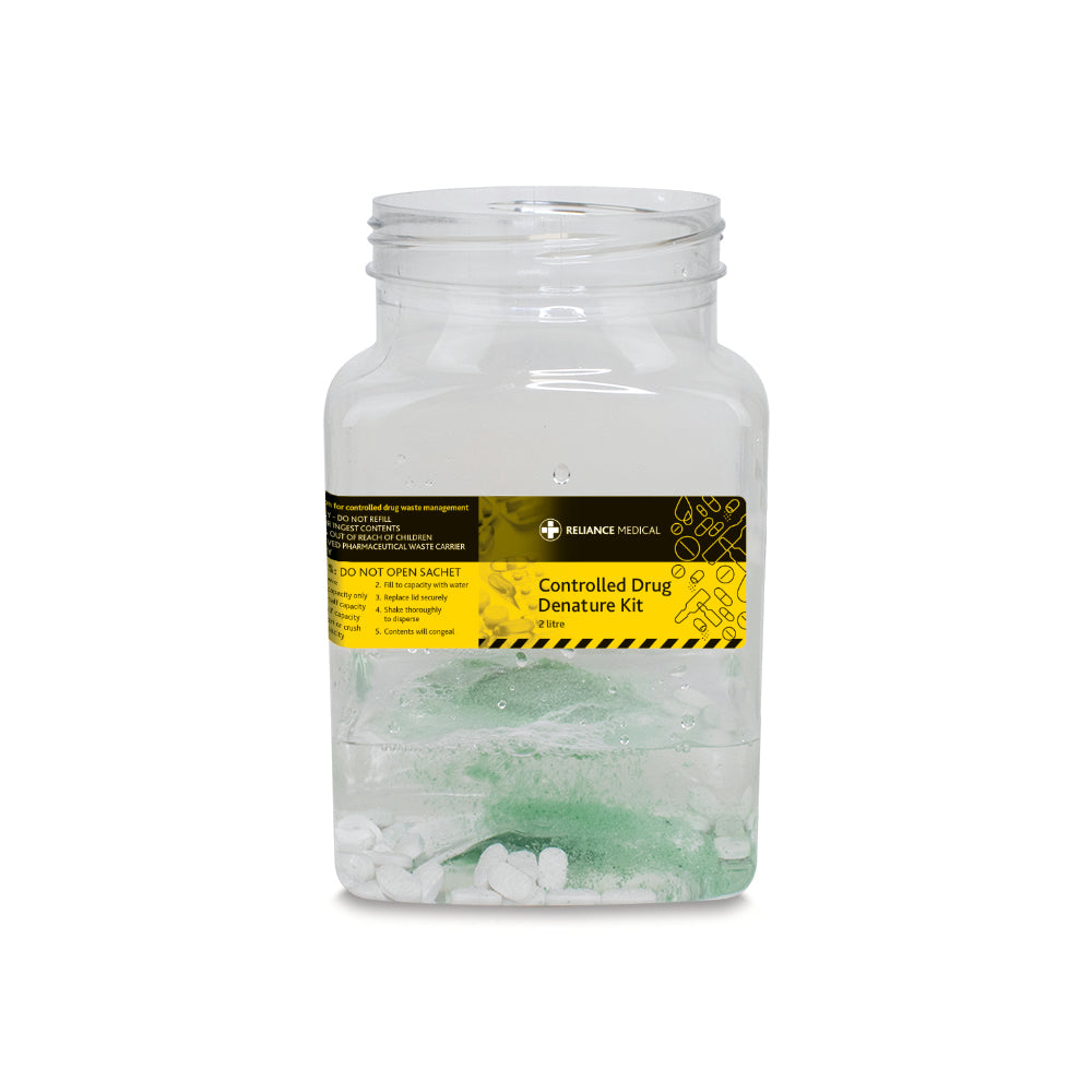Controlled Drug Denature Kit - 2 Litre - G&M Medical Supply
