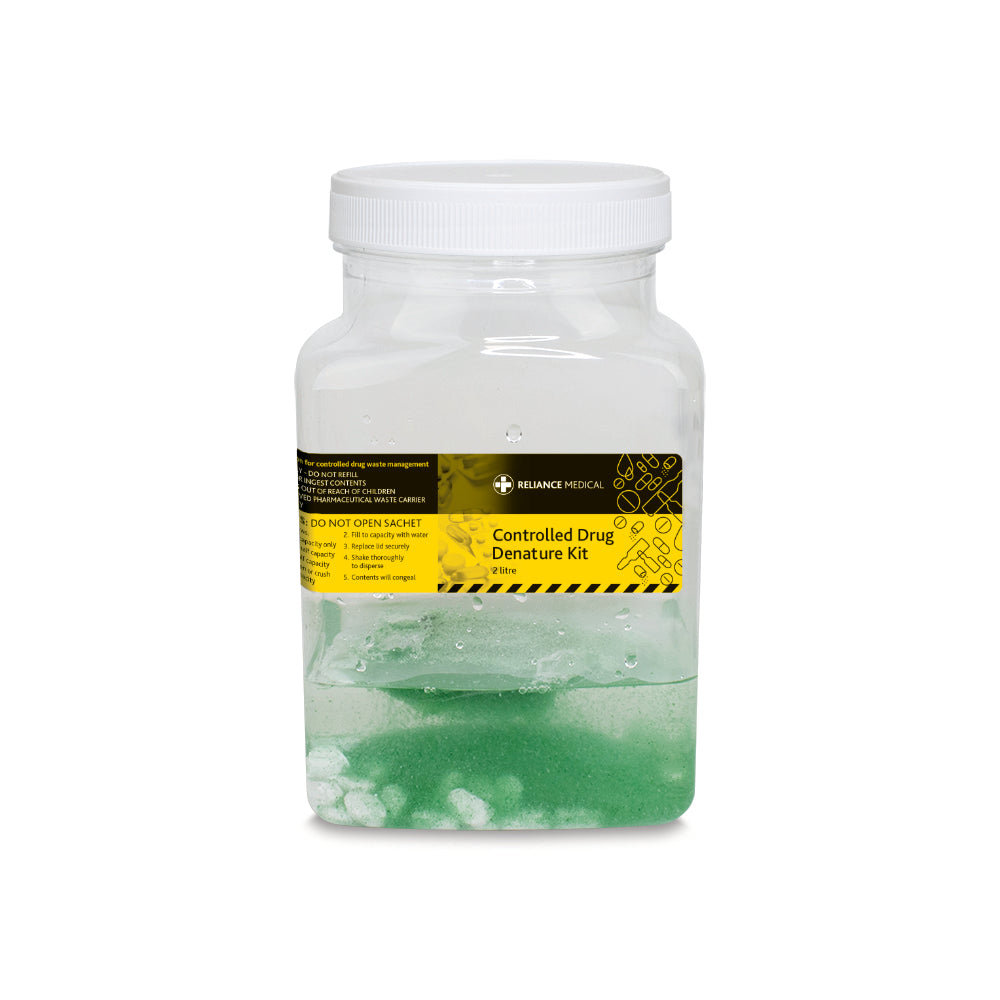 Controlled Drug Denature Kit - 2 Litre - G&M Medical Supply