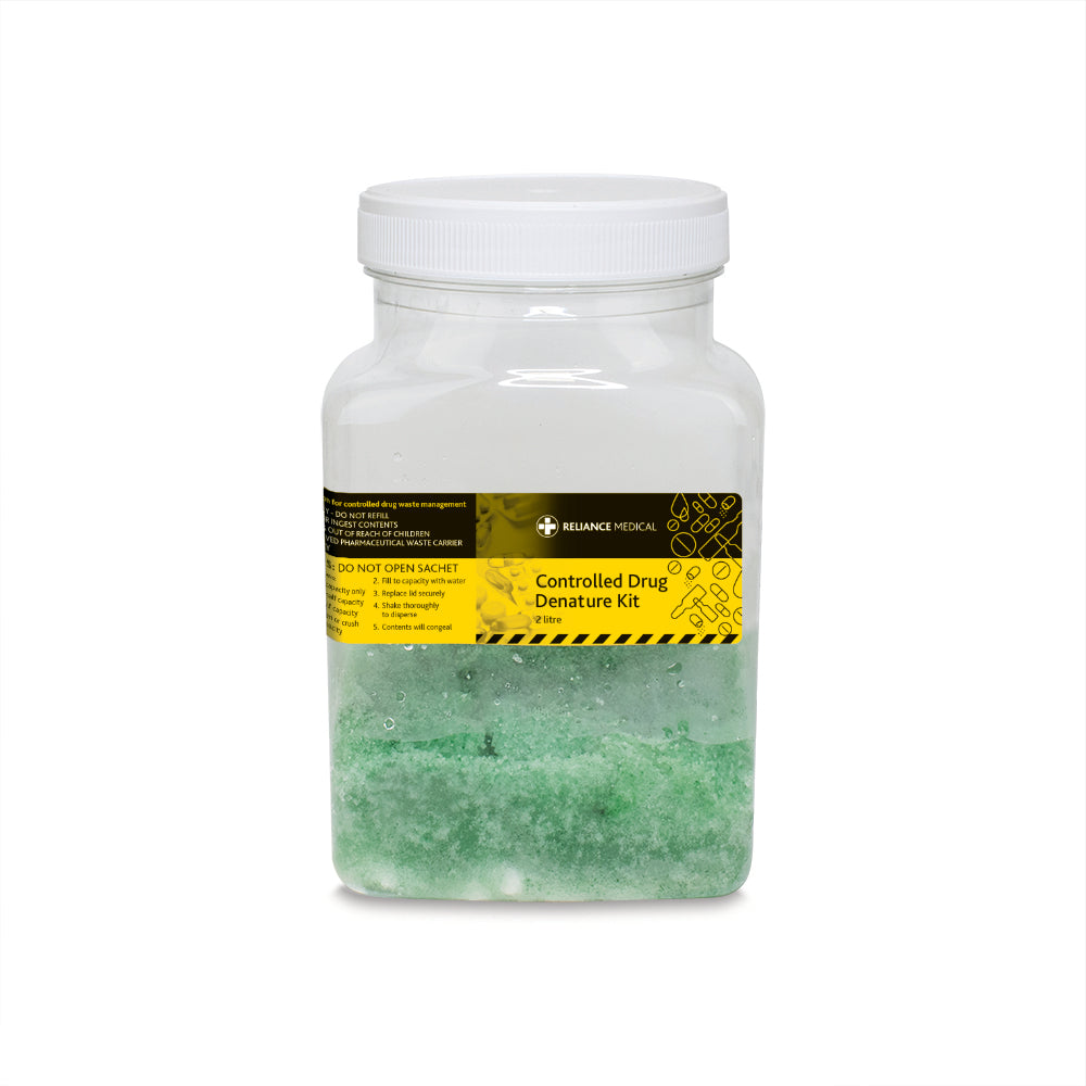 Controlled Drug Denature Kit - 2 Litre - G&M Medical Supply