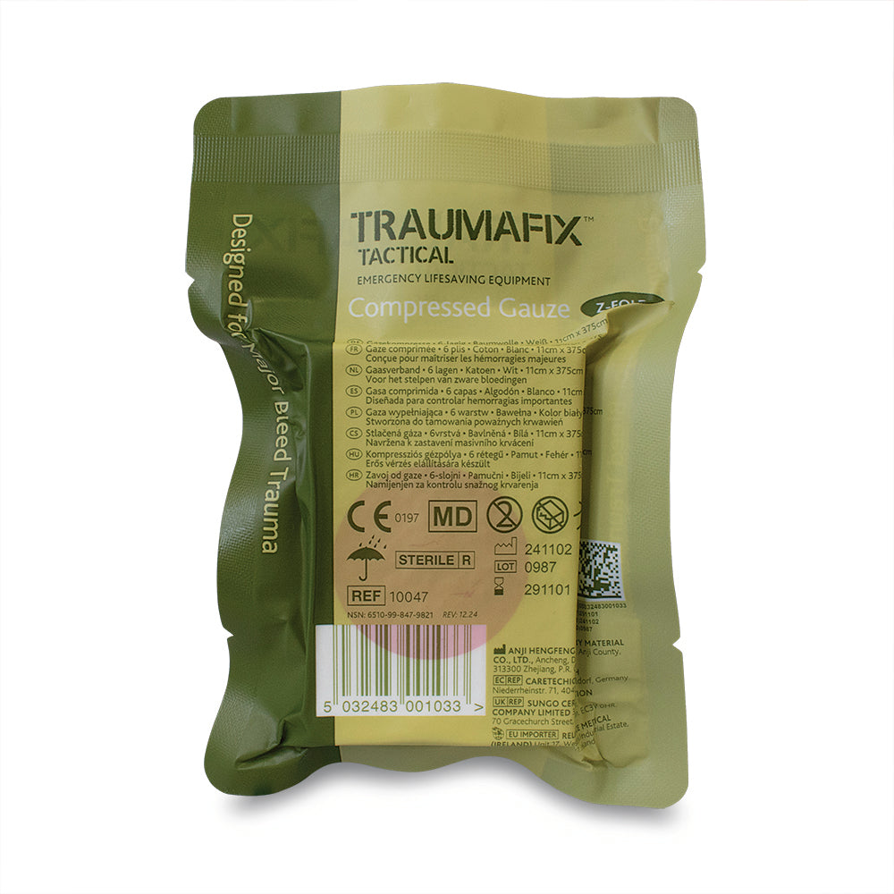 TraumaFix Compressed Gauze - G&M Medical Supply