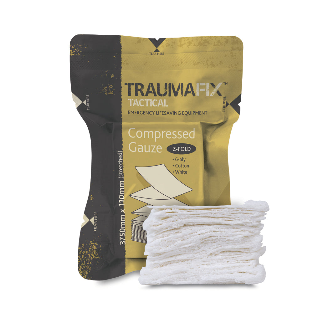 TraumaFix Compressed Gauze - G&M Medical Supply