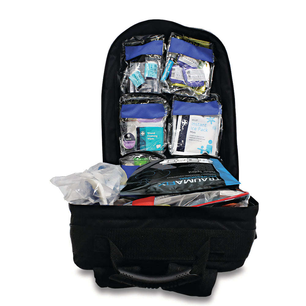 TraumaFix FREC (First Response Emergency Care) 3 Kit - Tactical Rucksack - Black - G&M Medical Supply