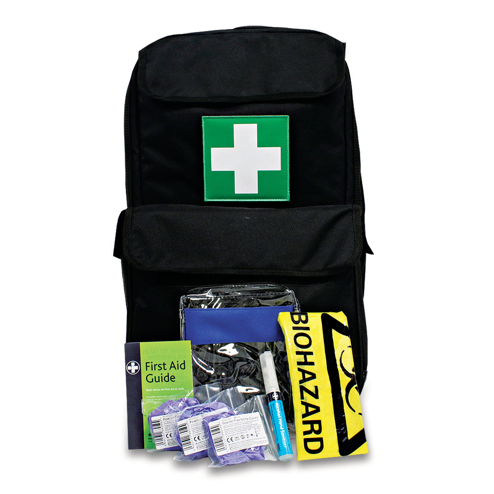 TraumaFix FREC (First Response Emergency Care) 3 Kit - Tactical Rucksack - Black - G&M Medical Supply
