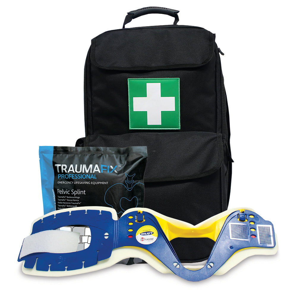 TraumaFix FREC (First Response Emergency Care) 3 Kit - Tactical Rucksack - Black - G&M Medical Supply