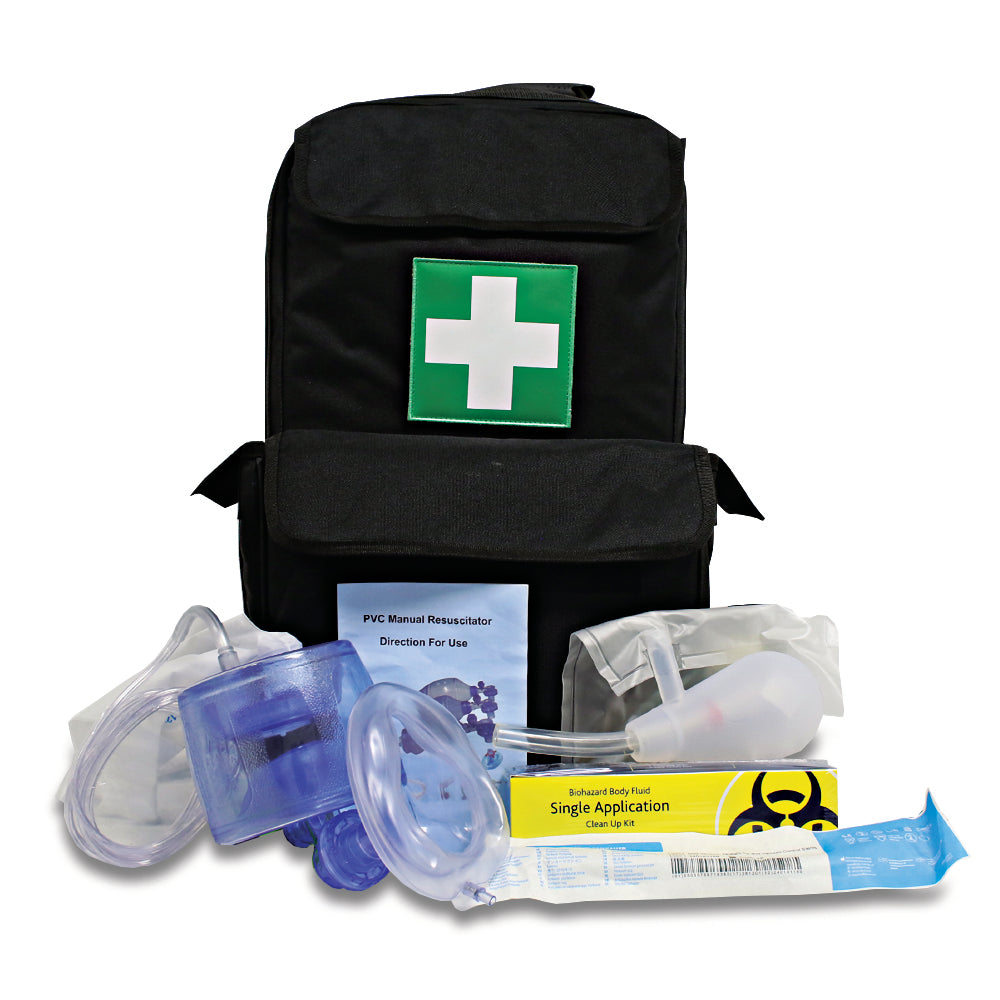TraumaFix FREC (First Response Emergency Care) 3 Kit - Tactical Rucksack - Black - G&M Medical Supply