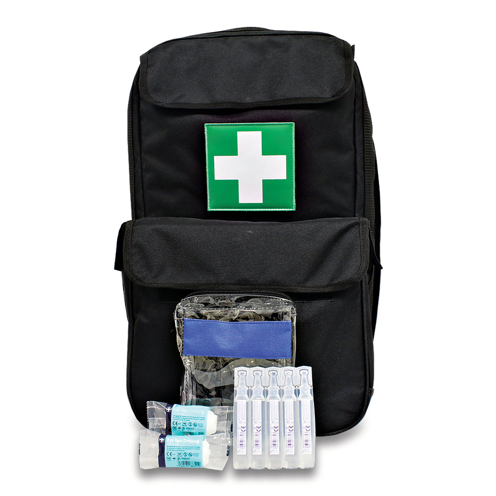 TraumaFix FREC (First Response Emergency Care) 3 Kit - Tactical Rucksack - Black - G&M Medical Supply