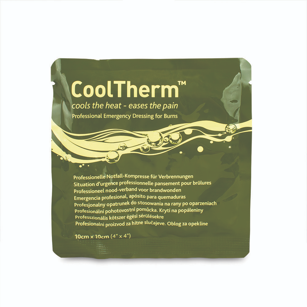 CoolTherm Military Burn Dressing - 10cm x 10cm - G&M Medical Supply