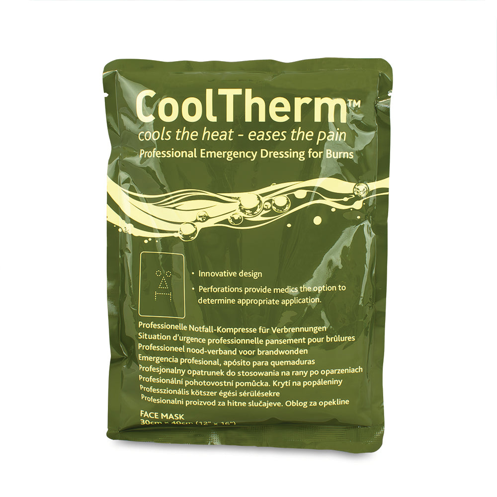 CoolTherm Military Burn Dressing - Face Mask - G&M Medical Supply