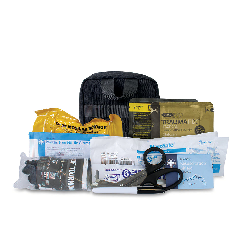 TraumaFix IFAK - Pro - Black - G&M Medical Supply