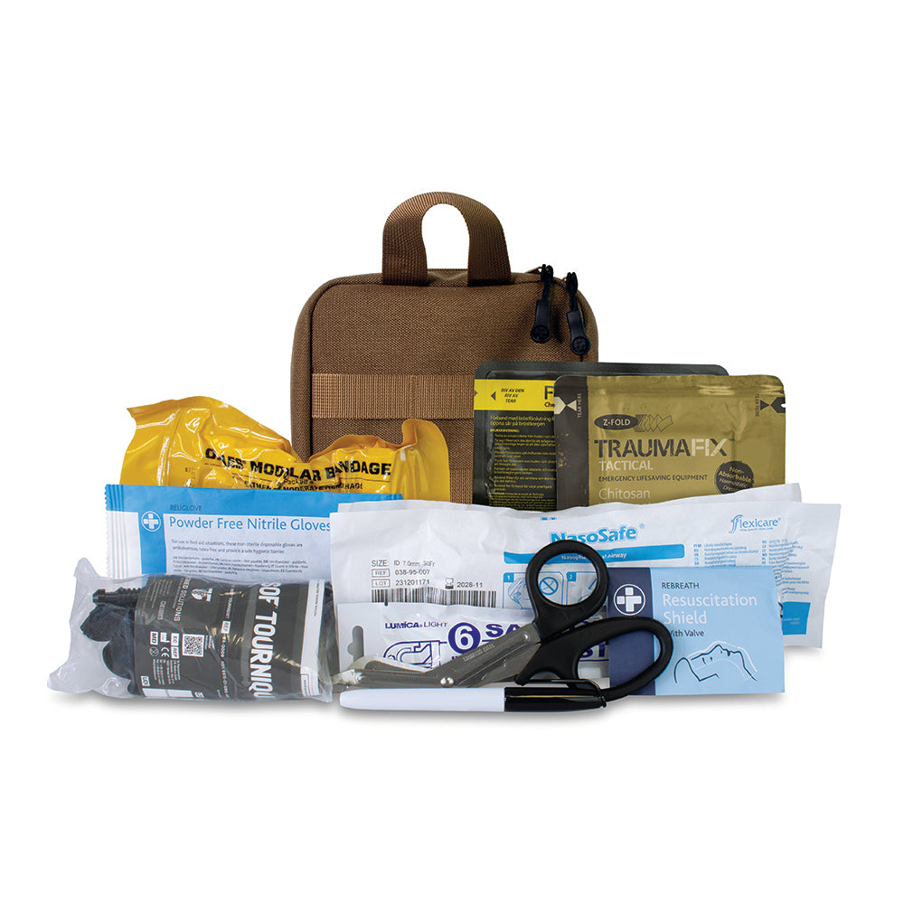 TraumaFix IFAK - Pro - Coyote - G&M Medical Supply