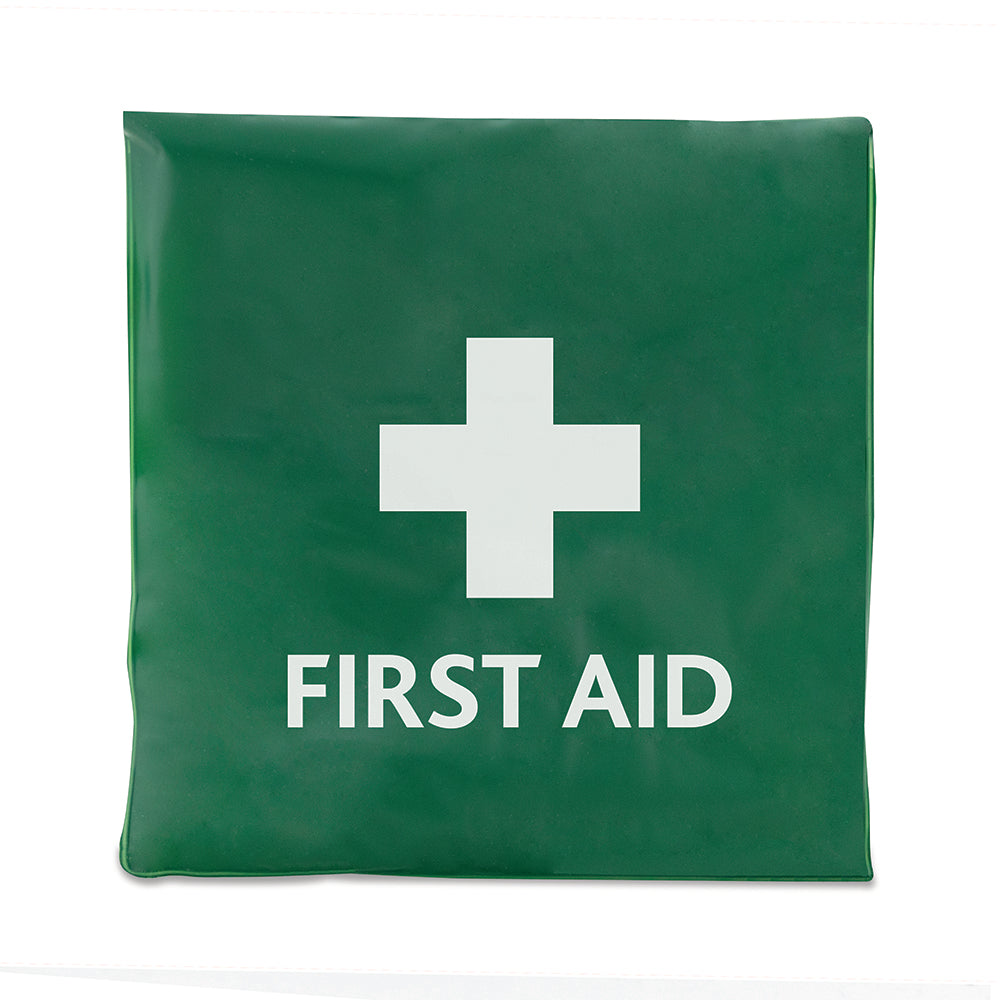 HSE 1 Person First Aid Kit - Vinyl Pouch - One Size - Green - G&M Medical Supply