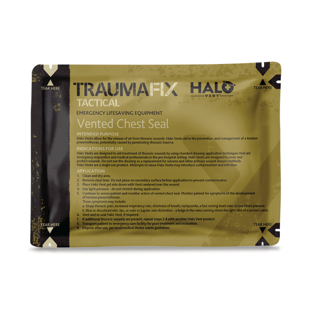 HALO Vent Chest Seal - Single - G&M Medical Supply