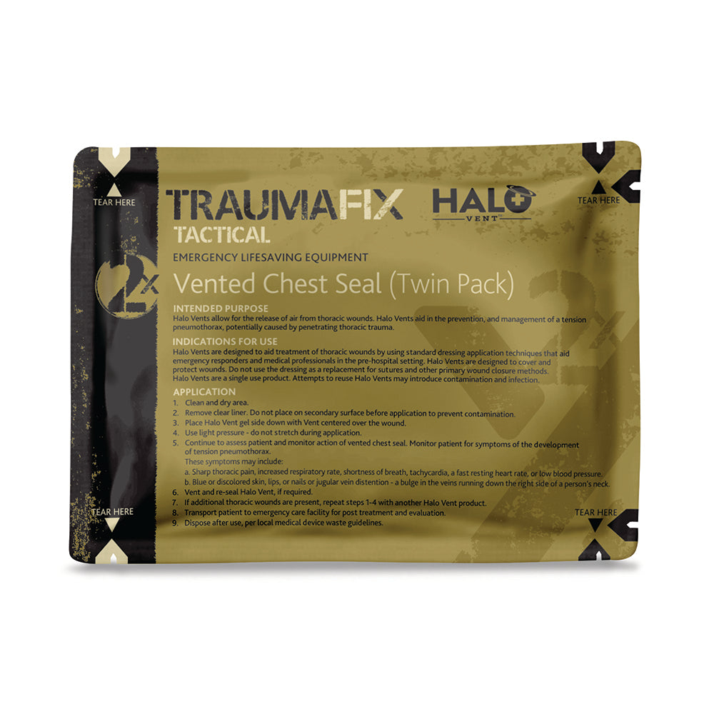 HALO Vent Chest Seal - Twin Pack - G&M Medical Supply