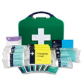 HSE 10 Person First Aid Kit - Aura3 Box - Small - Green - G&M Medical Supply
