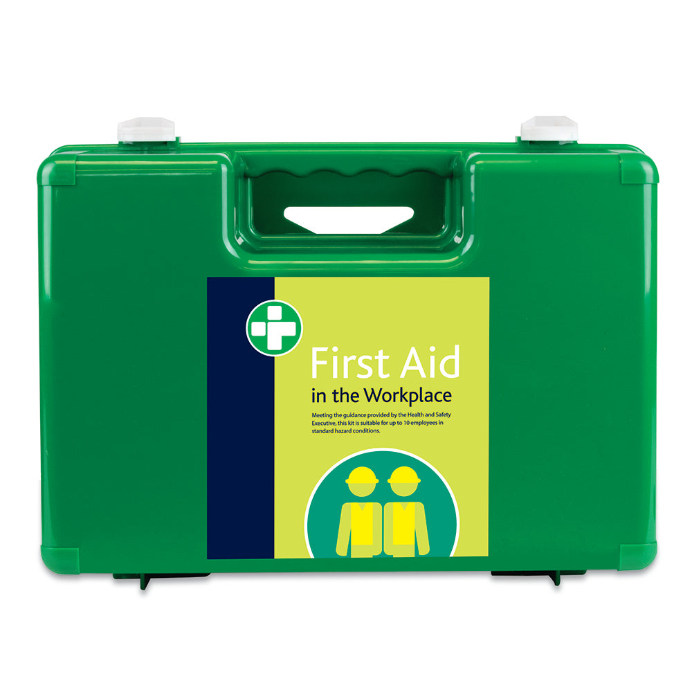 HSE 10 Person Executive First Aid Kit - Sorrento Box - One Size - Green - G&M Medical Supply