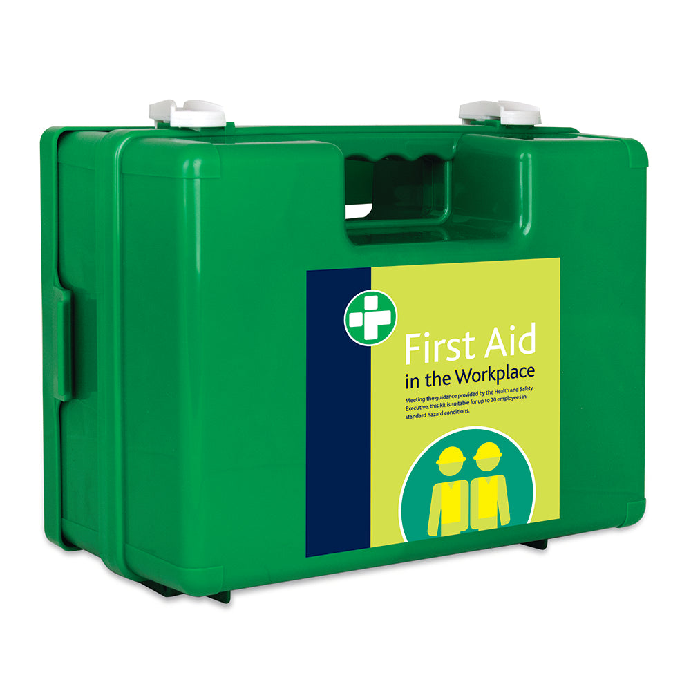 HSE 20 Person Executive First Aid Kit - Milano Box - One Size - Green - G&M Medical Supply