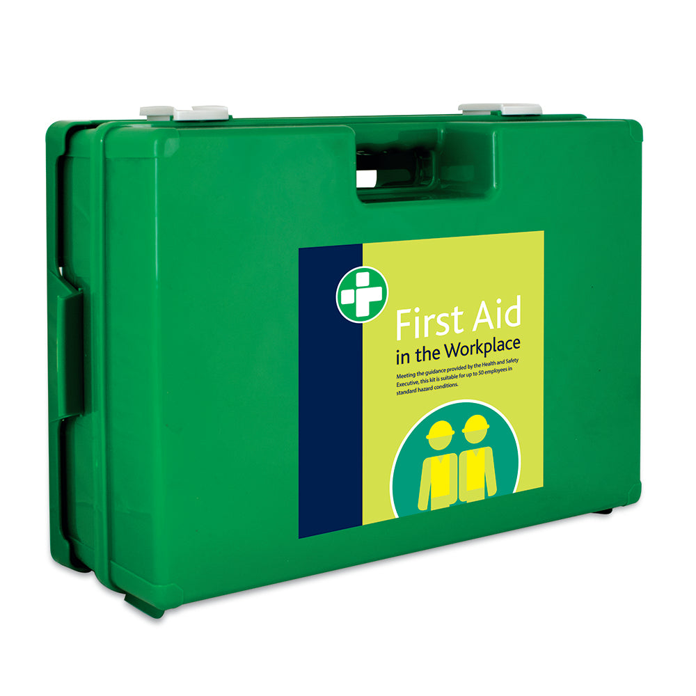 HSE 50 Person Executive First Aid Kit - Milano Box - One Size - Green - G&M Medical Supply