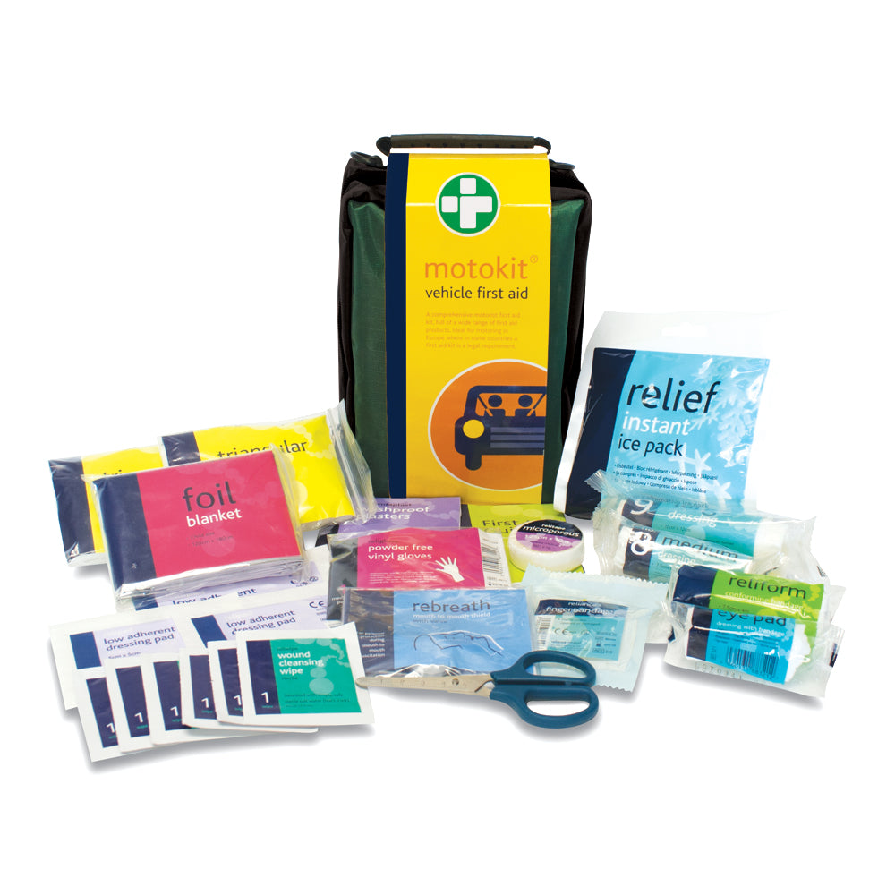 Motokit Vehicle First Aid Kit - Stockholm Bag - G&M Medical Supply