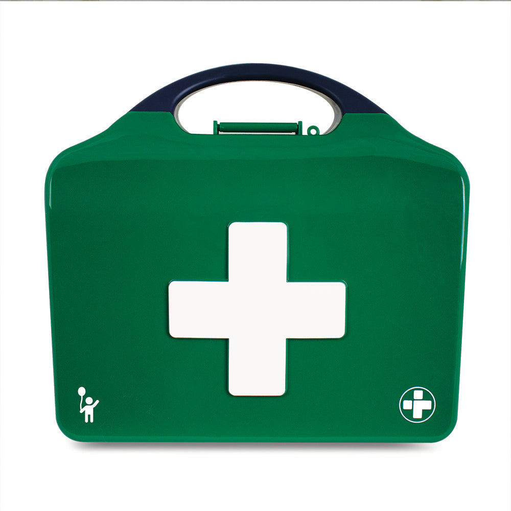 Child Care First Aid Kit - Aura3 Box - Medium - Green - G&M Medical Supply