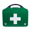 Masterchef Catering HSE 10 Person First Aid Kit - Aura3 Box - Small - Green - G&M Medical Supply