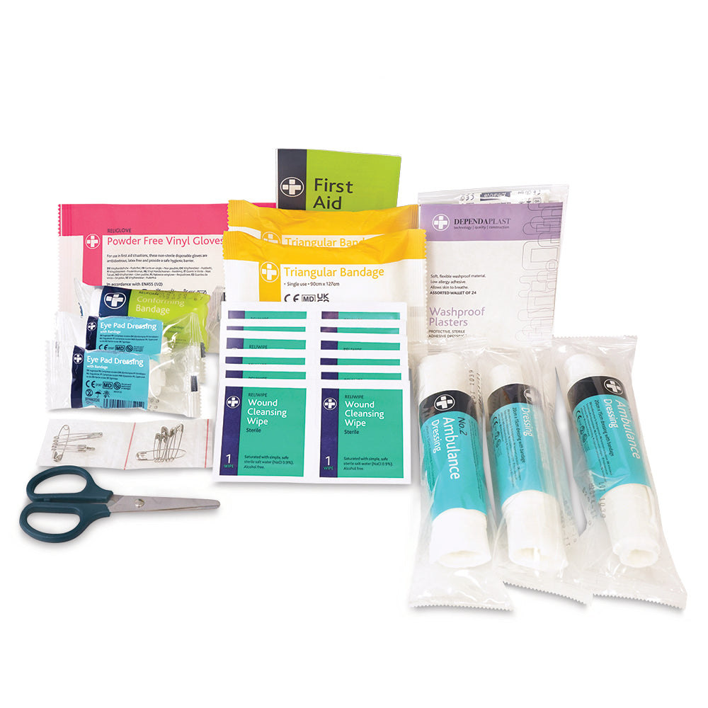 Refill for Motokit First Aid Kit - Public Service Vehicles (144/2133) - G&M Medical Supply
