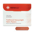 Dependaplast - Traditional Heavyweight Fabric Plasters - 7.5cm x 2.5cm   - Pink - Box of 100 - G&M Medical Supply