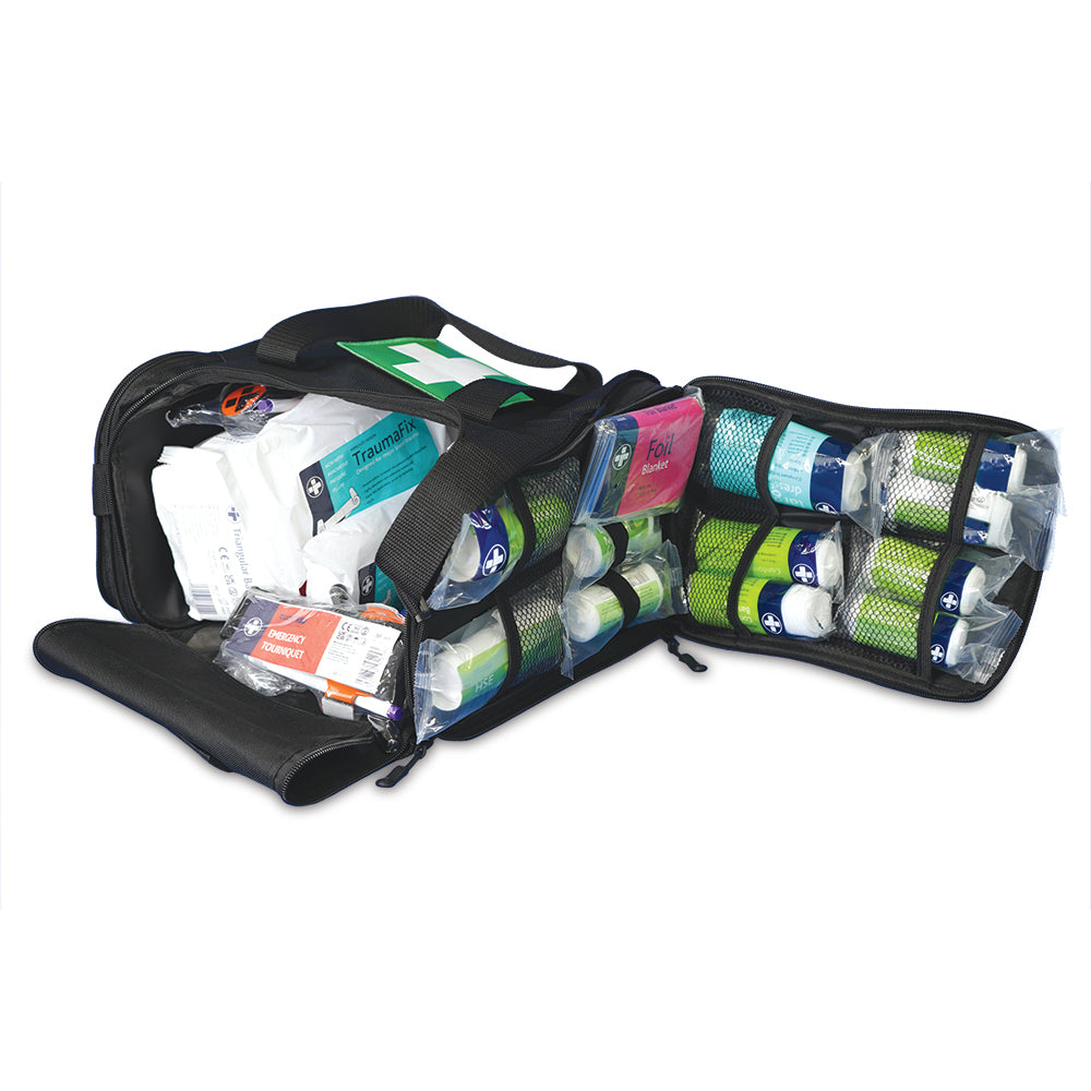 CODE RED Practitioner Black Holdall Bag - G&M Medical Supply