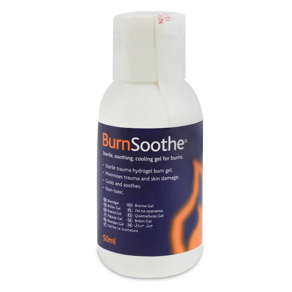 Burnsoothe Burn Relief Gel Bottle 50ml - G&M Medical Supply