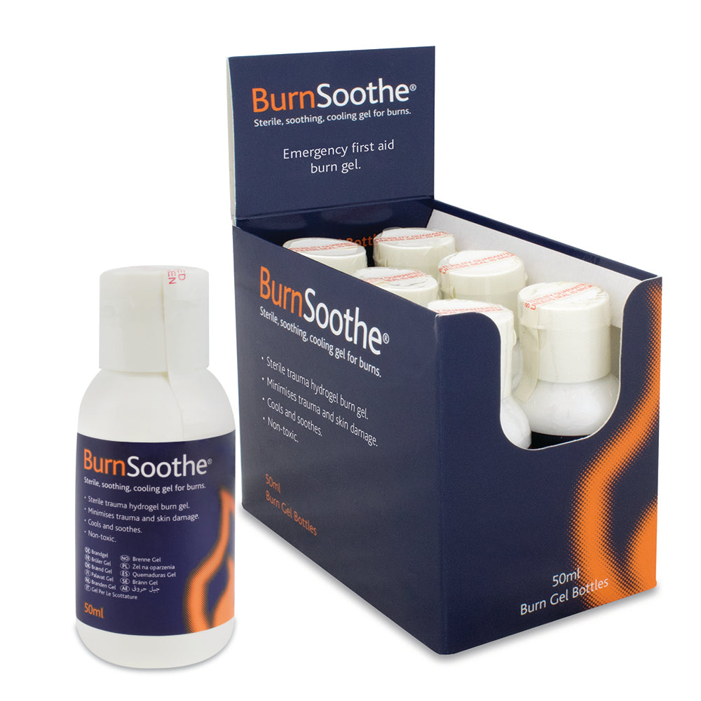 Burnsoothe Burn Relief Gel Bottle 50ml - G&M Medical Supply