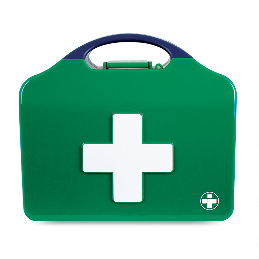 Aura3 Box - Empty - Small - Green (Green Lid/Green Clip/Bracket) - G&M Medical Supply