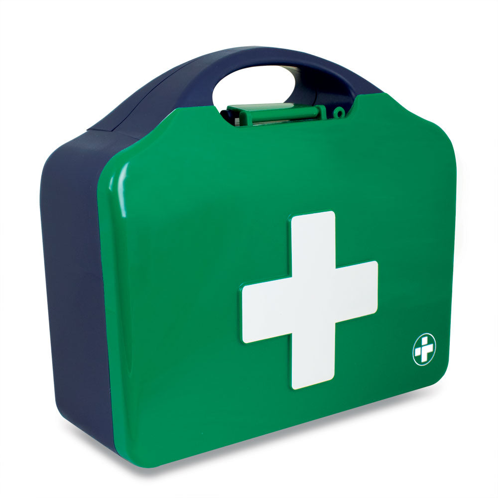 Aura3 Box - Empty - Small - Green (Green Lid/Green Clip/Bracket) - G&M Medical Supply