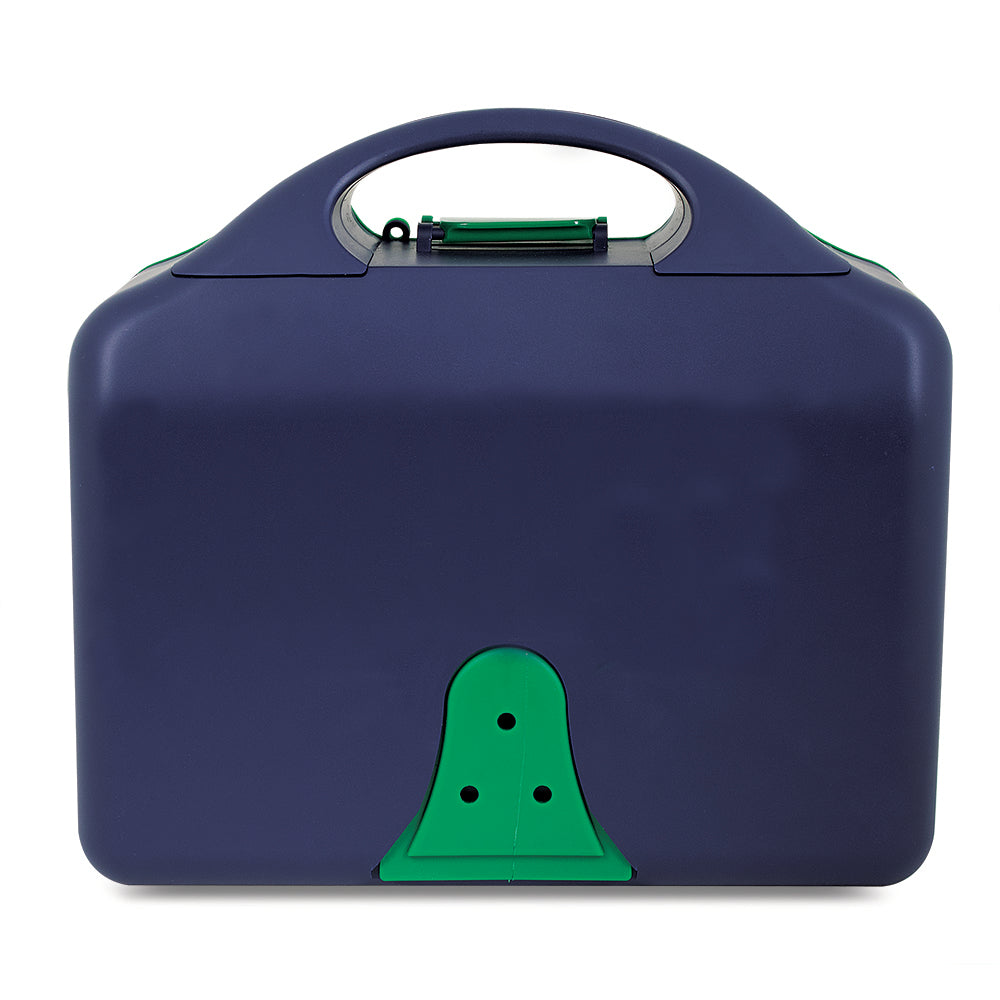 Aura3 Box - Empty - Small - Green (Green Lid/Green Clip/Bracket) - G&M Medical Supply