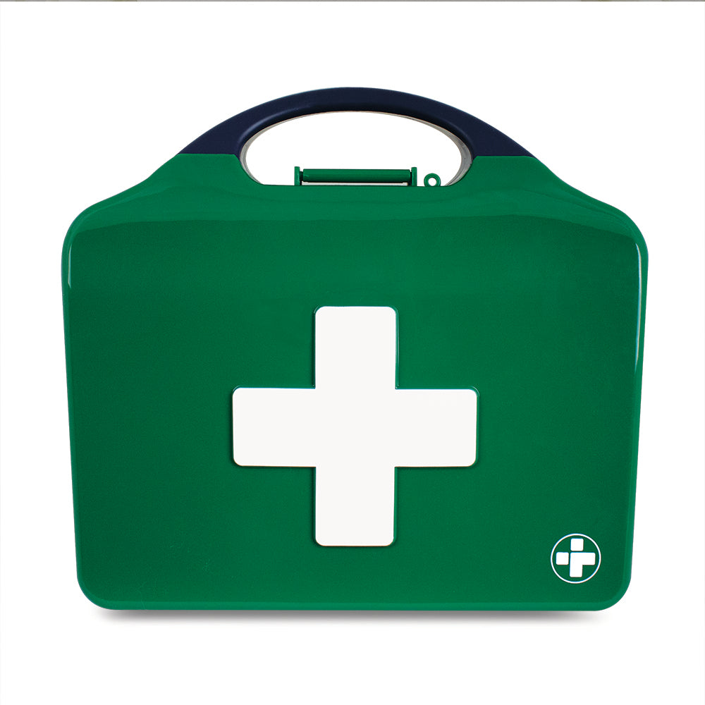 Aura3 Box - Empty - Medium - Green (Green Lid/Green Clip/Bracket) - G&M Medical Supply