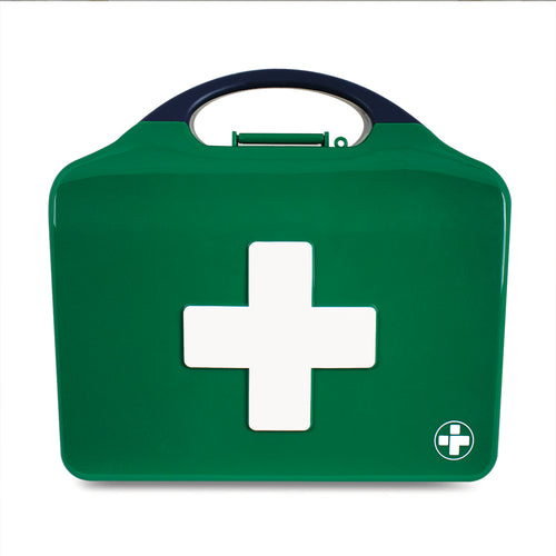 Aura3 Box - Empty - Medium - Green (Green Lid/Green Clip/Bracket) - G&M Medical Supply