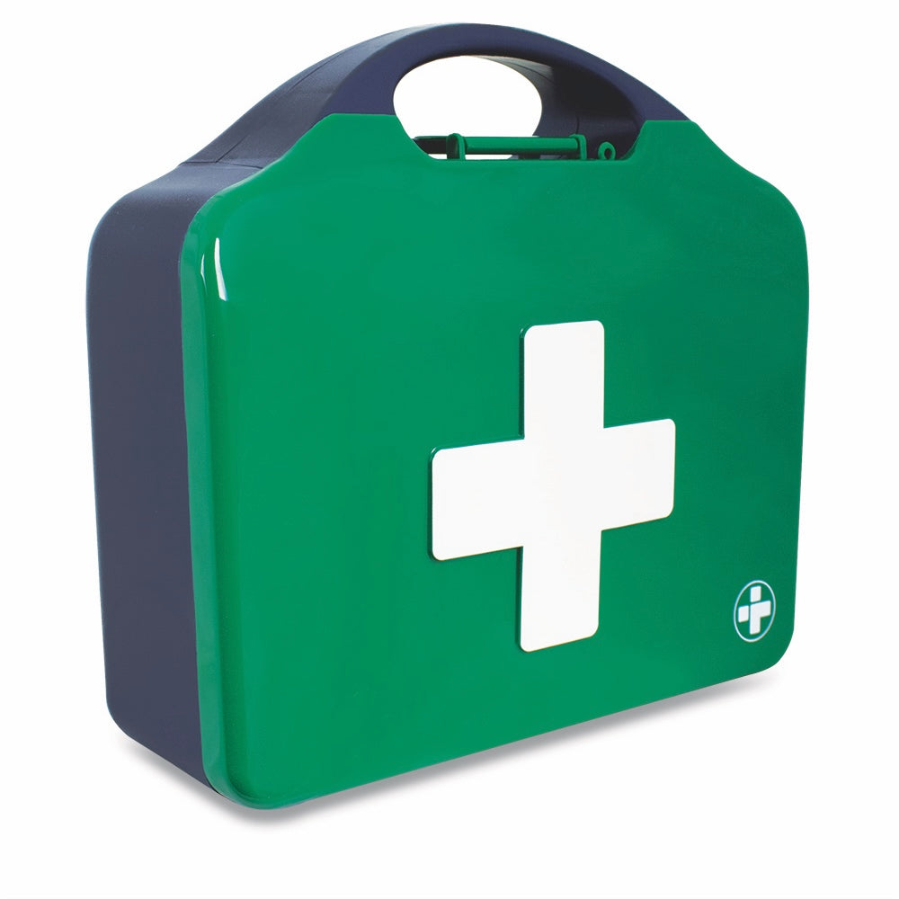 Aura3 Box - Empty - Medium - Green (Green Lid/Green Clip/Bracket) - G&M Medical Supply