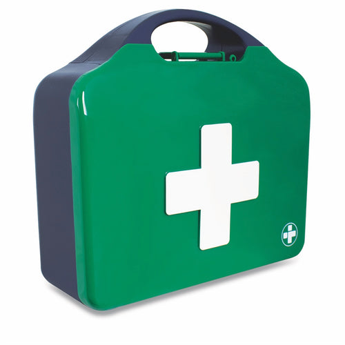 Aura3 Box - Empty - Medium - Green (Green Lid/Green Clip/Bracket) - G&M Medical Supply