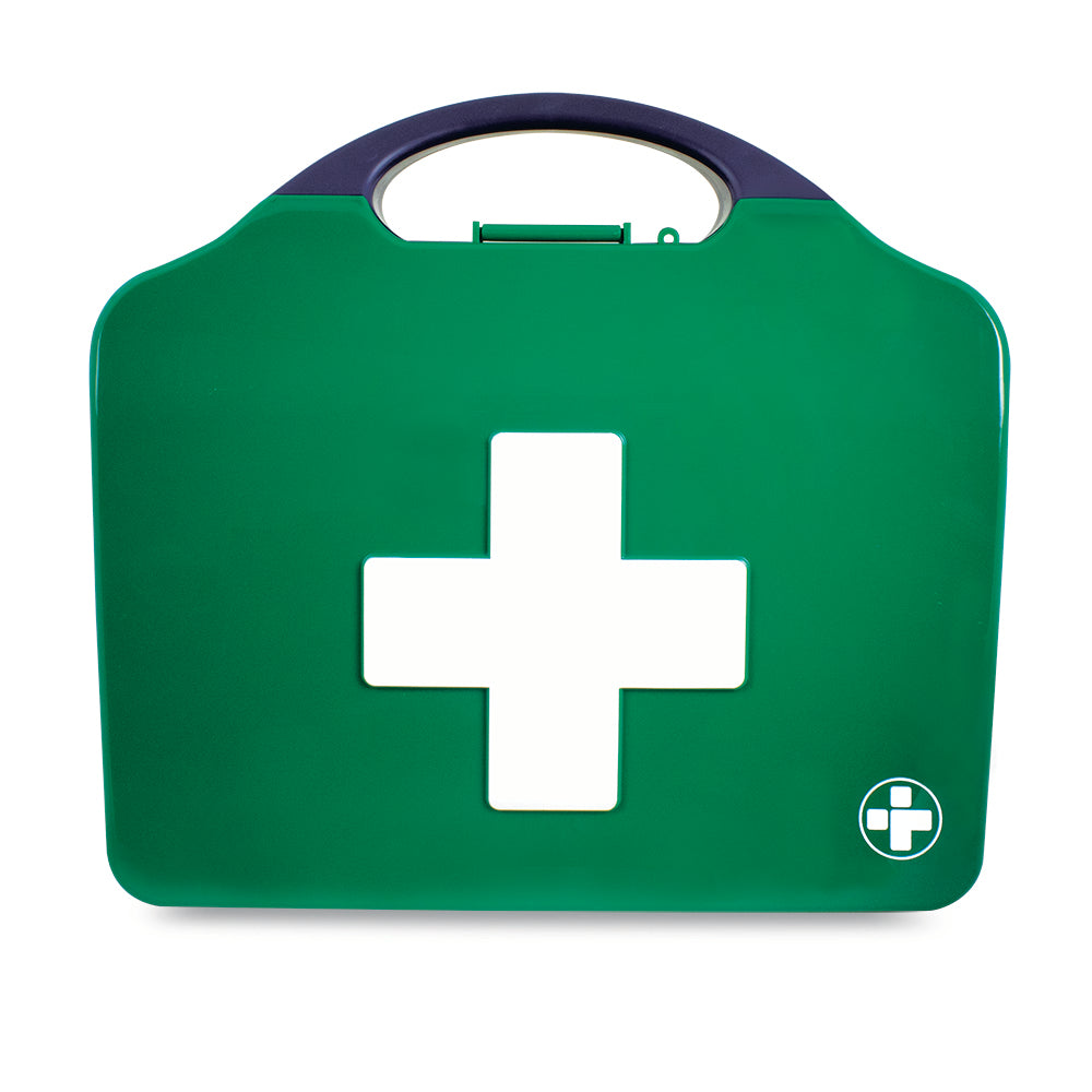 Aura3 Box - Empty - Large - Green (Green Lid/Green Clip/Bracket) - G&M Medical Supply