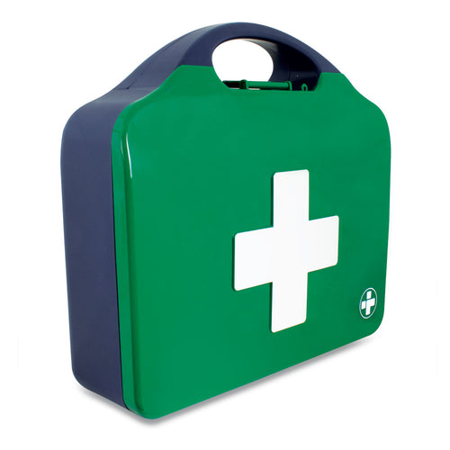 Aura3 Box - Empty - Large - Green (Green Lid/Green Clip/Bracket) - G&M Medical Supply