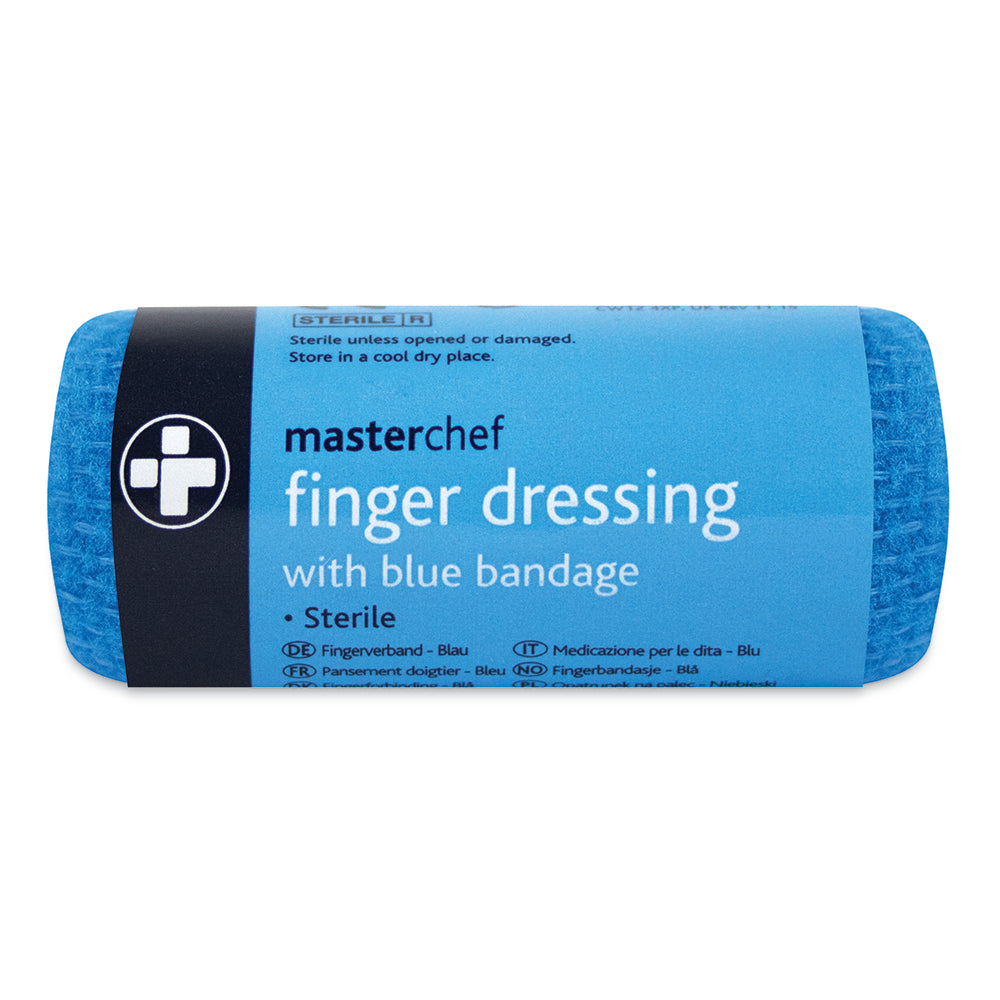 Masterchef No. 7 Finger Dressing - Blue - G&M Medical Supply