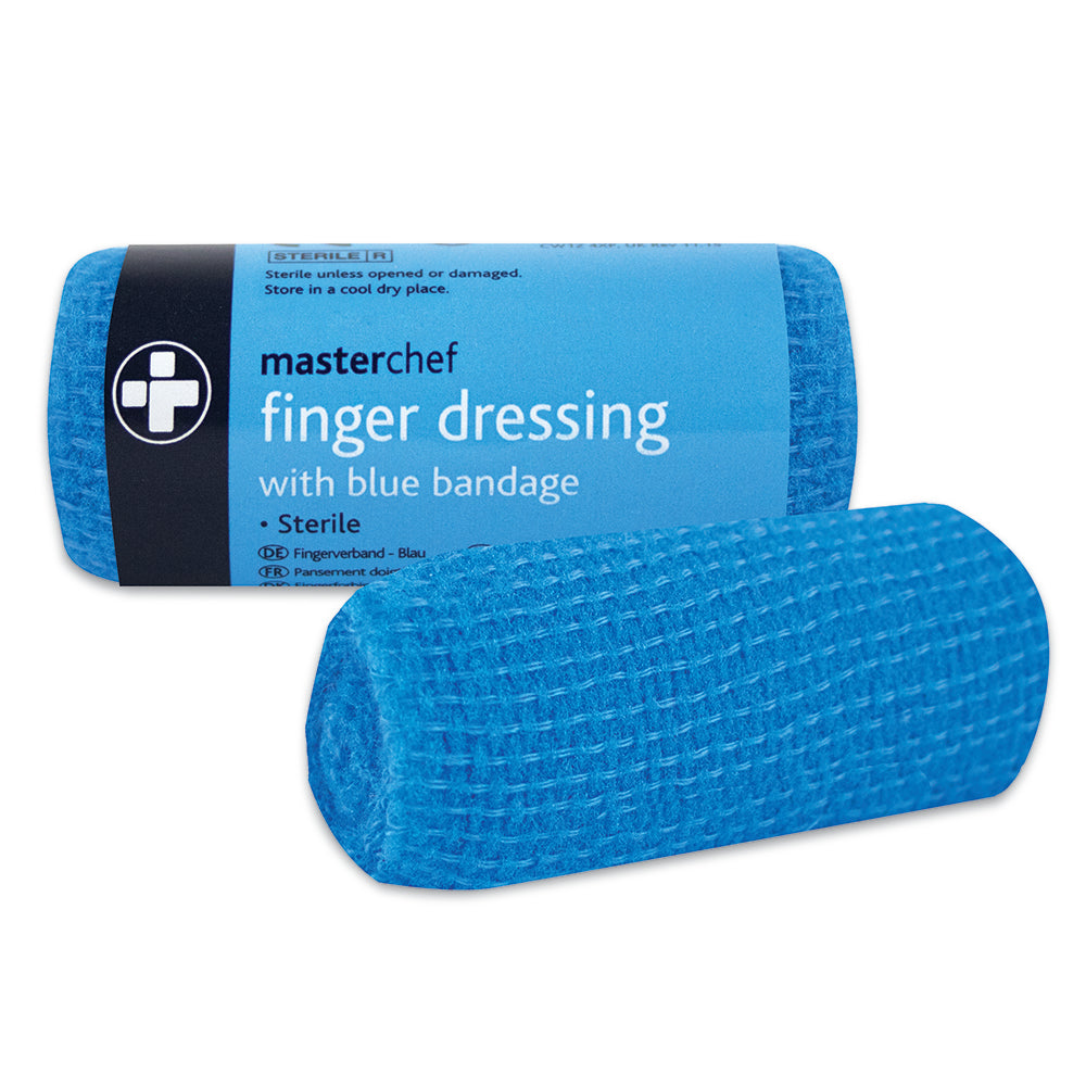Masterchef No. 7 Finger Dressing - Blue - G&M Medical Supply