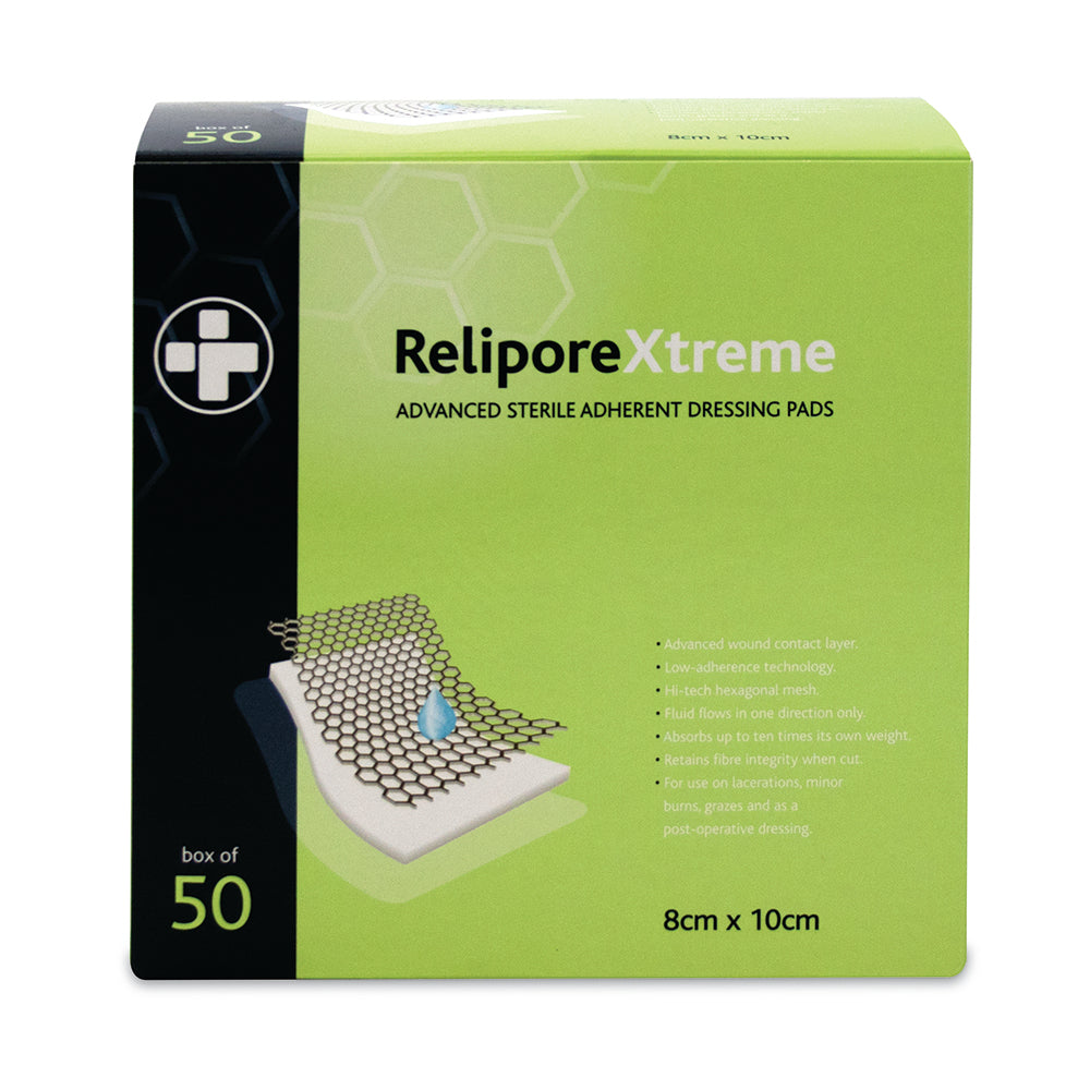 Relipore Xtreme Adhesive Dressing - 8cm x 10cm - G&M Medical Supply
