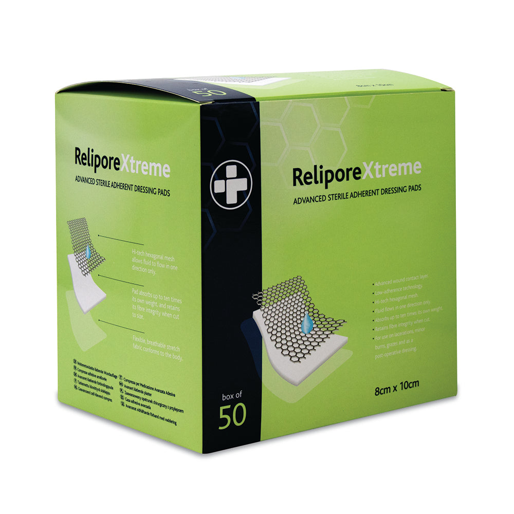 Relipore Xtreme Adhesive Dressing - 8cm x 10cm - G&M Medical Supply