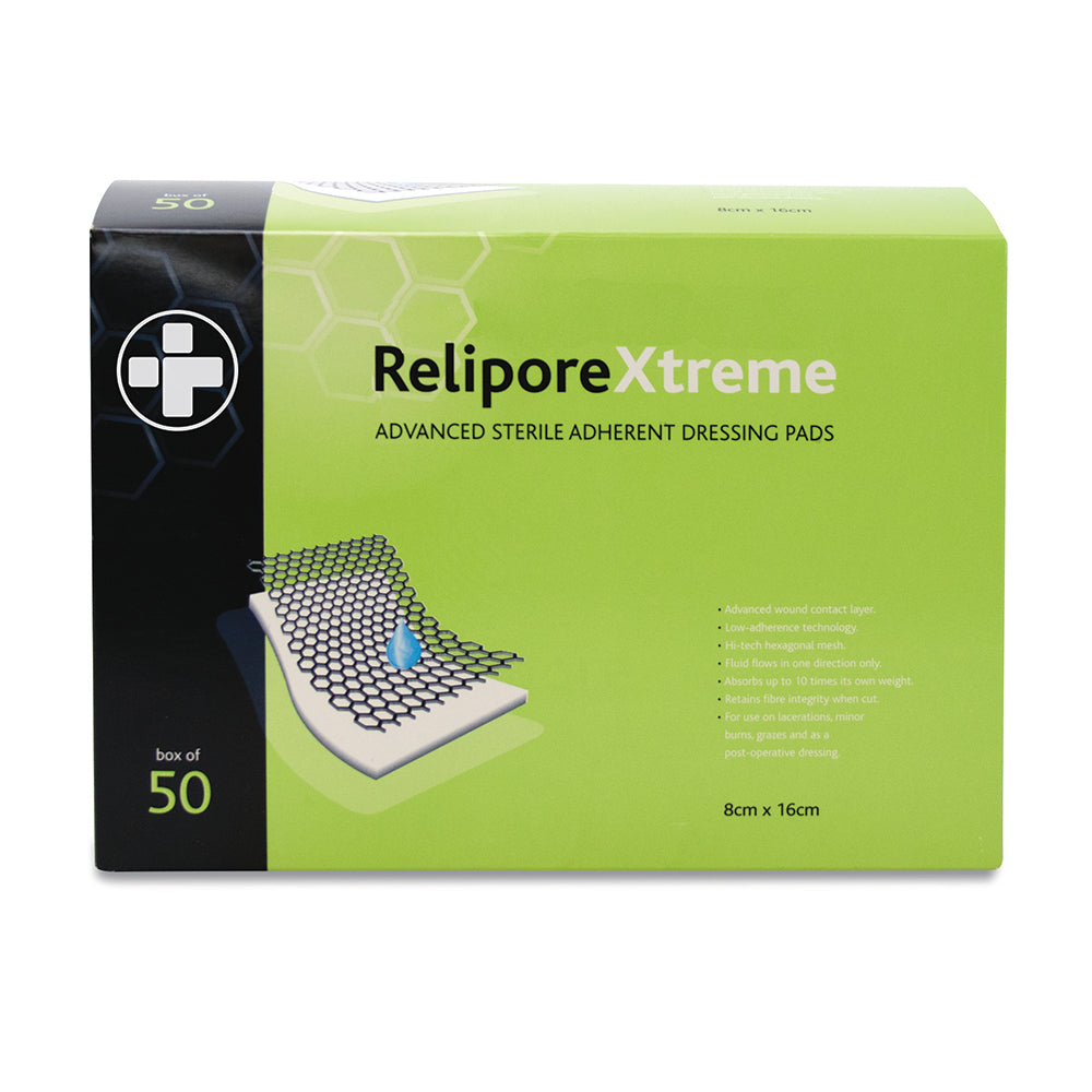 Relipore Xtreme Adhesive Dressing - 8cm x 16cm - G&M Medical Supply