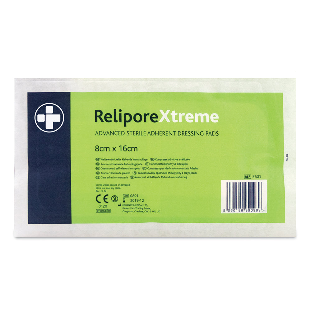 Relipore Xtreme Adhesive Dressing - 8cm x 16cm - G&M Medical Supply