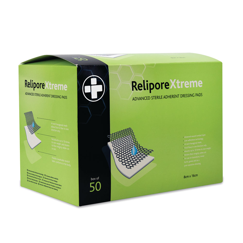 Relipore Xtreme Adhesive Dressing - 8cm x 16cm - G&M Medical Supply